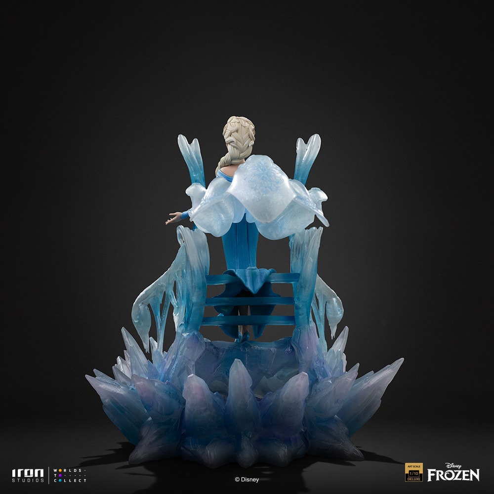 Disney Elsa Deluxe 1:10 Scale Statue  (Prototype Shown) View 14