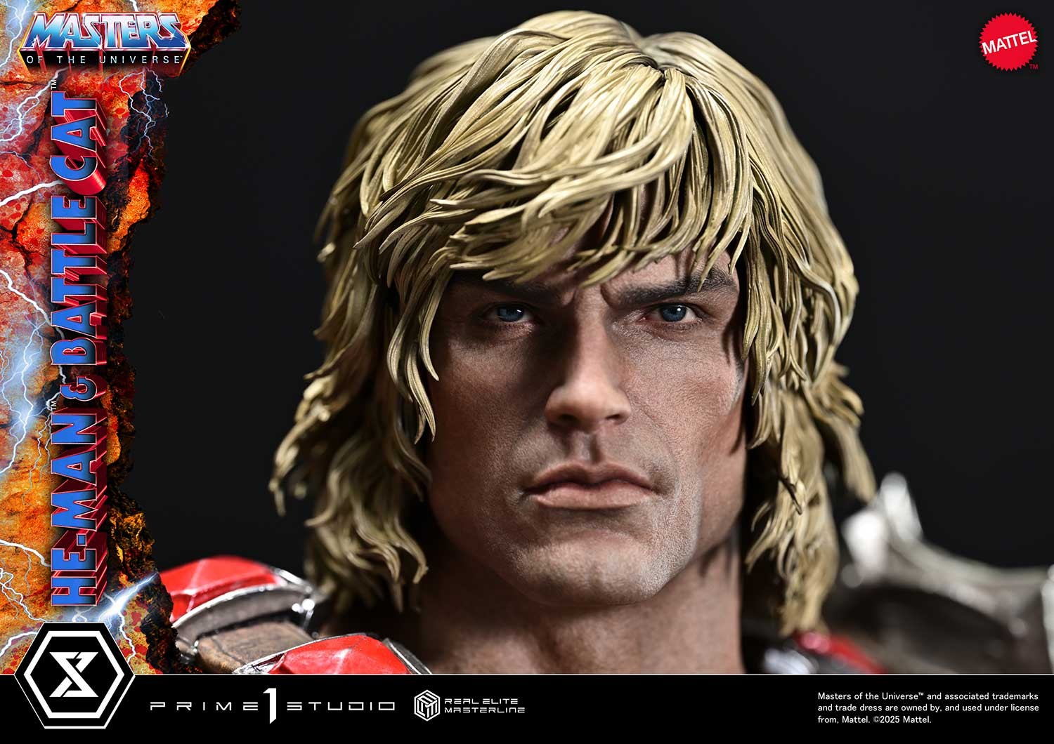 Masters of the Universe He-Man & Battle Cat Quarter Scale Statue  (Prototype Shown) View 16