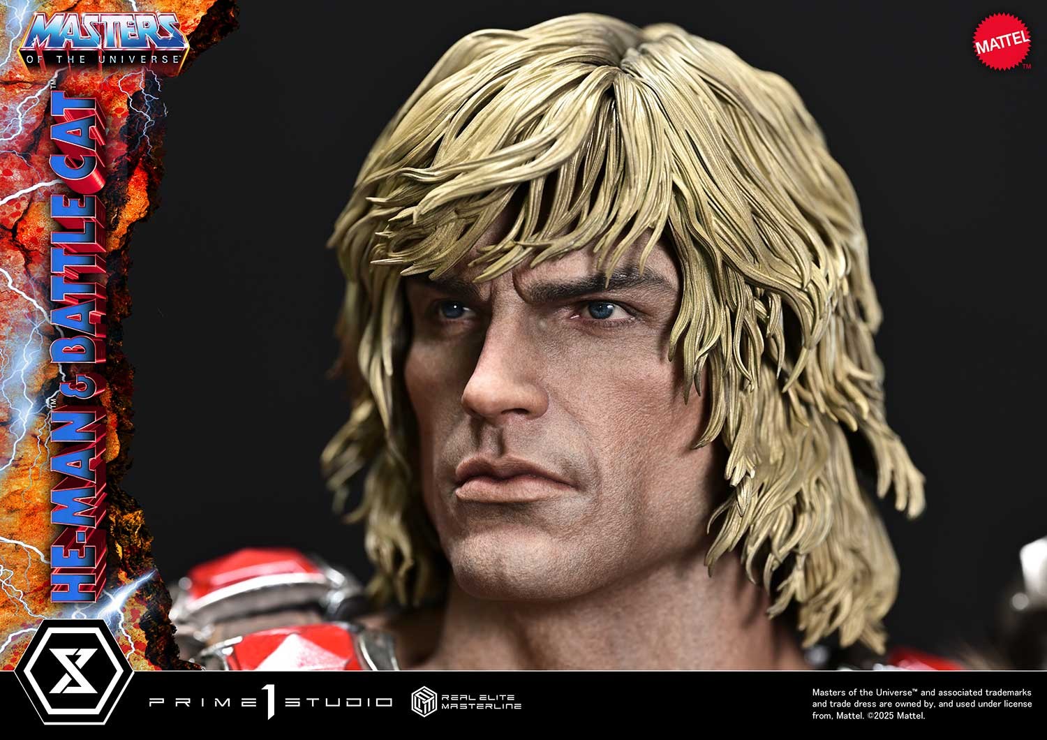 Masters of the Universe He-Man & Battle Cat Quarter Scale Statue  (Prototype Shown) View 15
