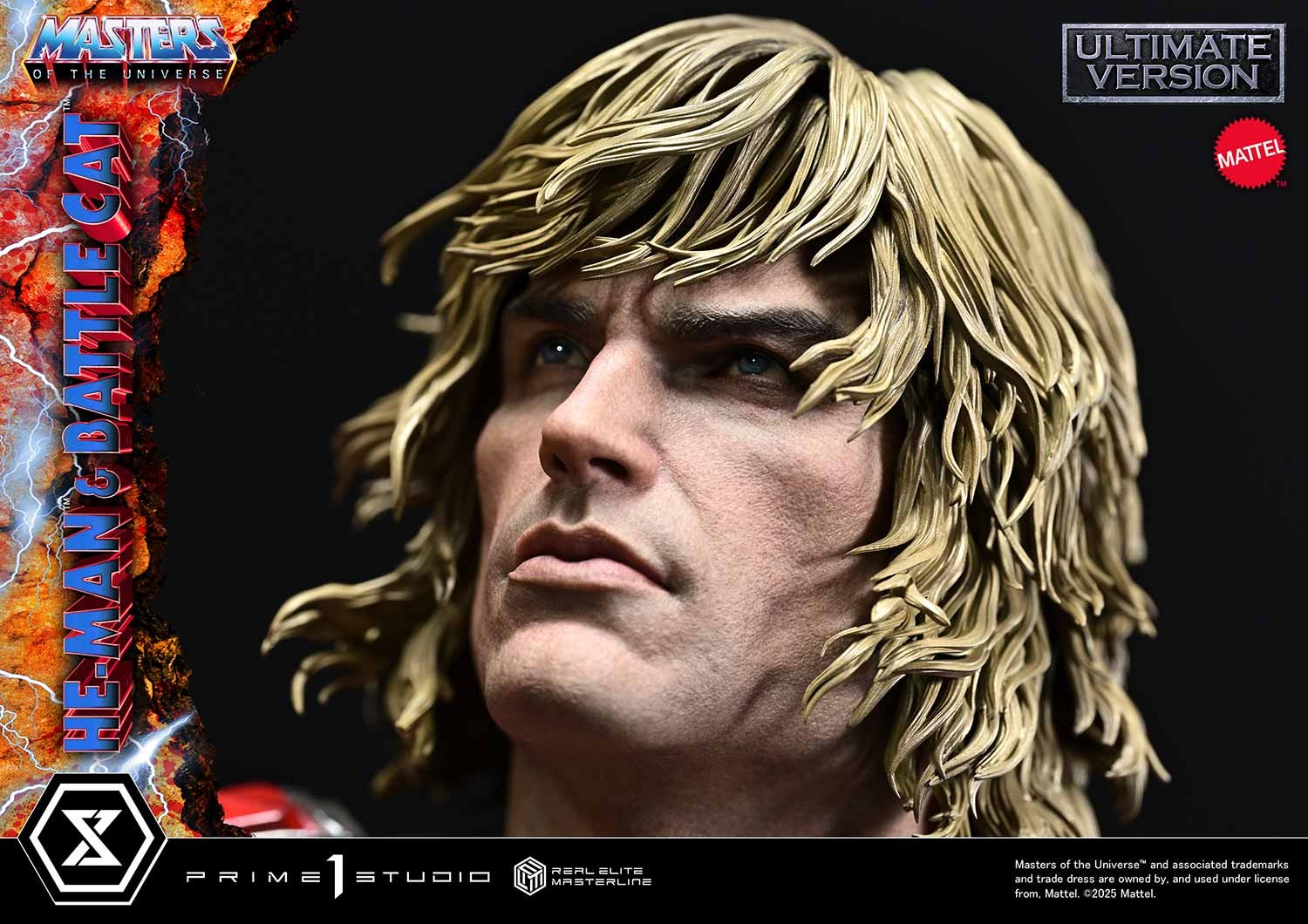 Masters of the Universe He-Man & Battle Cat (Ultimate Version) Quarter Scale Statue  (Prototype Shown) View 16