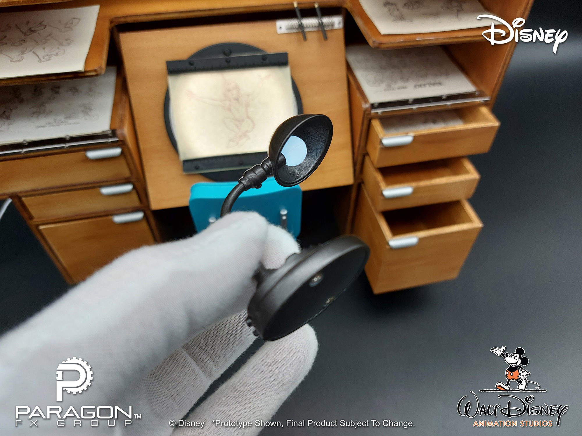 Disney Classic Disney Animation Desk Scaled Replica  (Prototype Shown) View 5