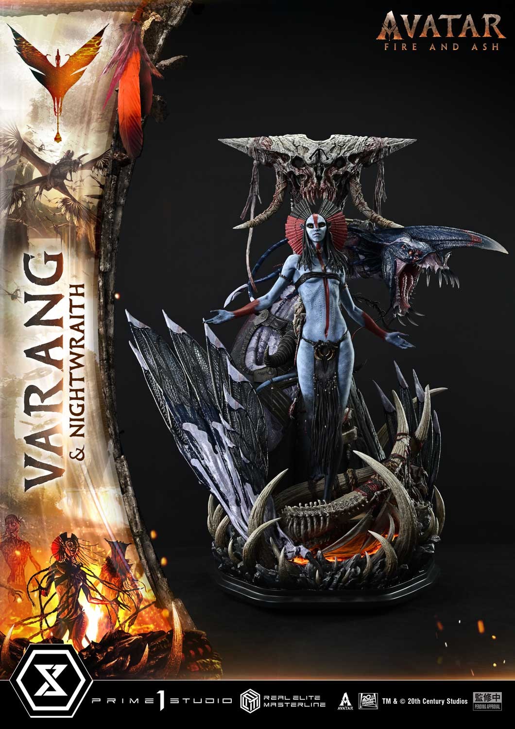 AVATAR Varang & Nightwraith Quarter Scale Statue  (Prototype Shown) View 8
