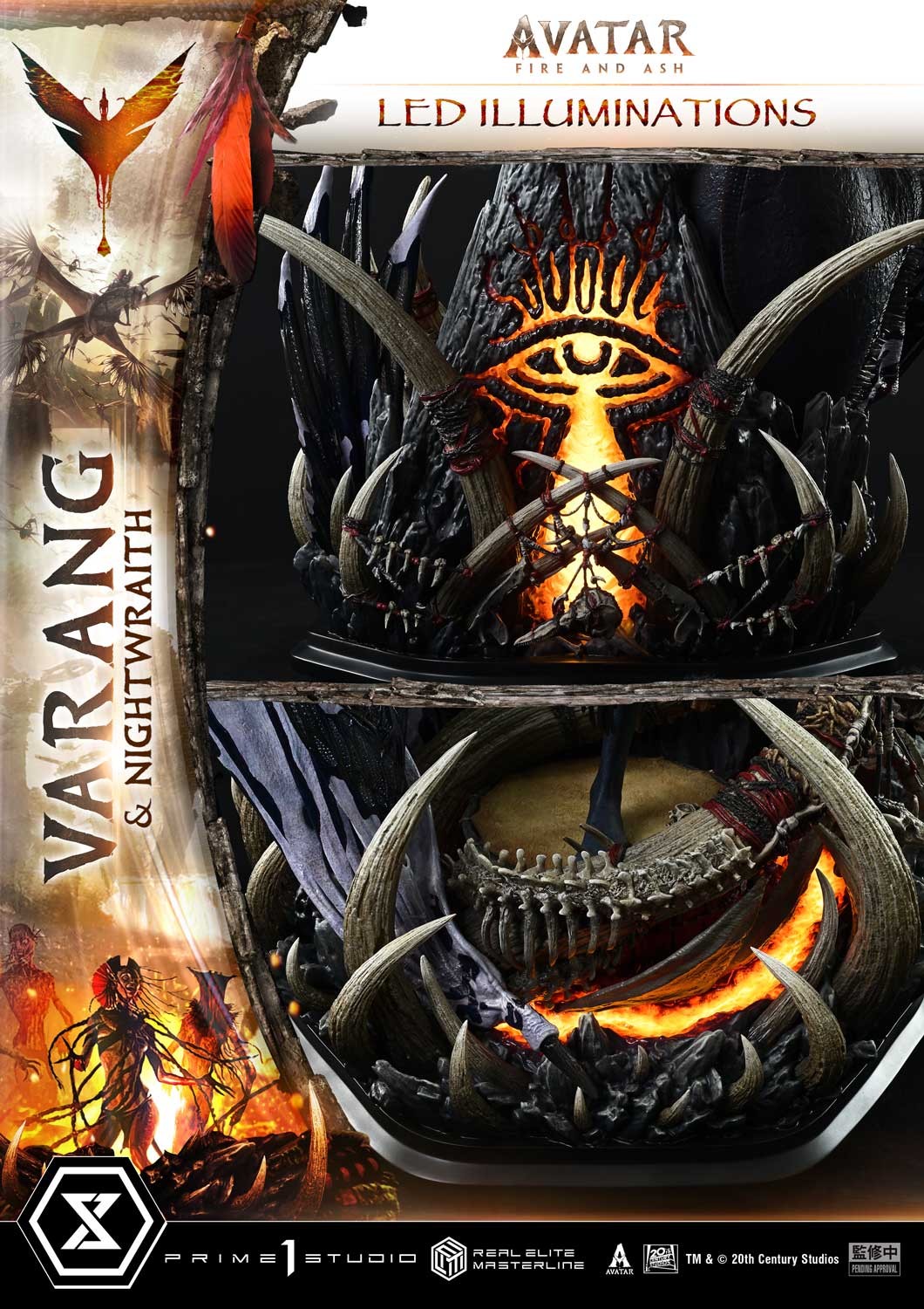 AVATAR Varang & Nightwraith (Bonus Version) Quarter Scale Statue  (Prototype Shown) View 7
