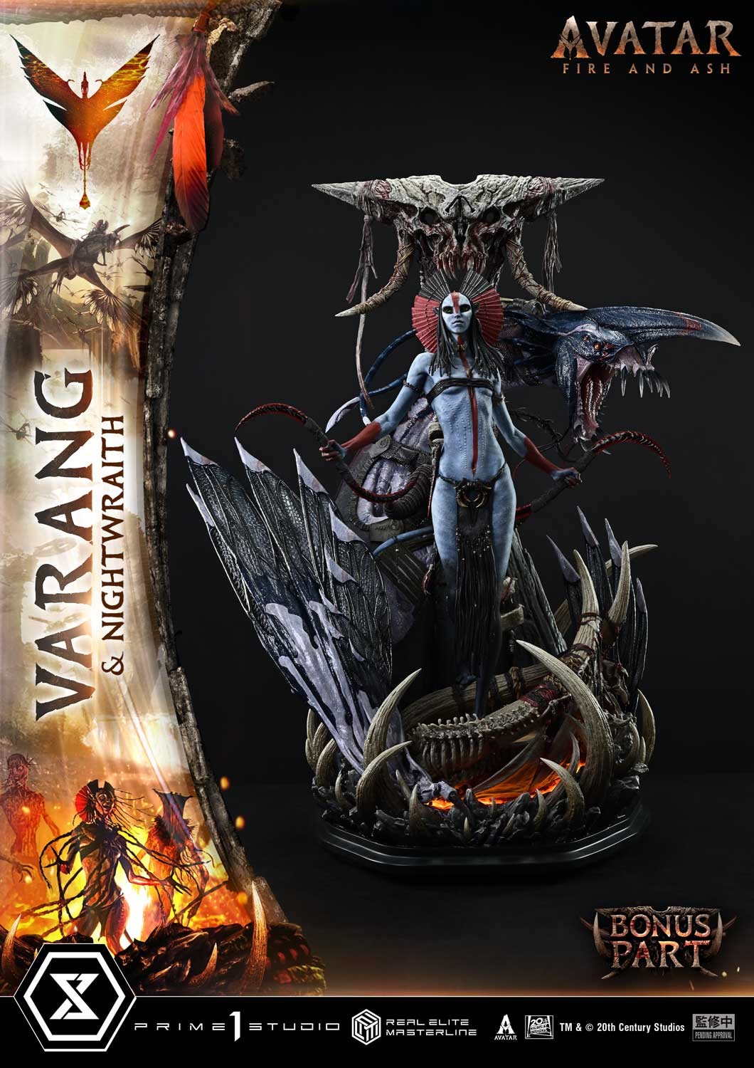 AVATAR Varang & Nightwraith (Bonus Version) Quarter Scale Statue  (Prototype Shown) View 8