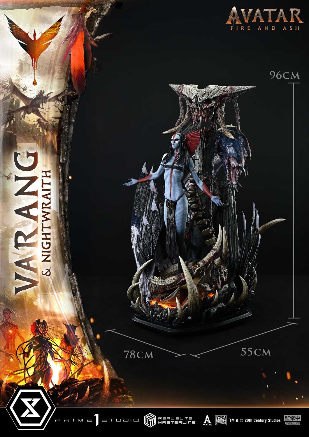 AVATAR Varang & Nightwraith (Bonus Version) Quarter Scale Statue  (Prototype Shown) View 9