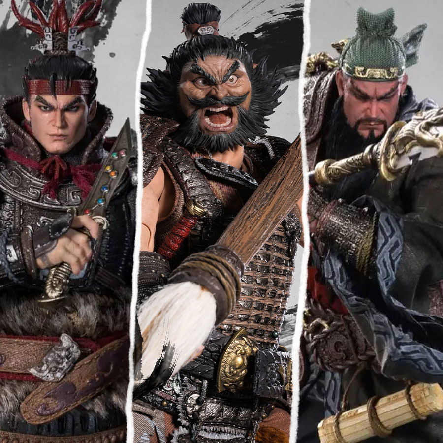 Romance of the Three Kingdoms Ode of Heroes (Deluxe) Action Figure  Collector Edition (Prototype Shown) View 1