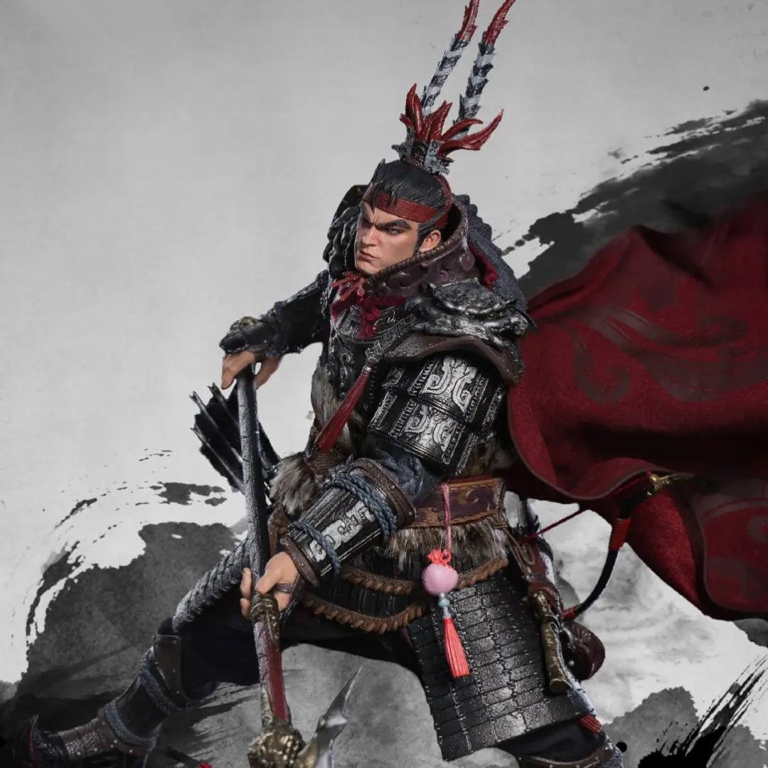 Romance of the Three Kingdoms Ode of Heroes: Lu Bu (Deluxe) Action Figure  (Prototype Shown) View 3