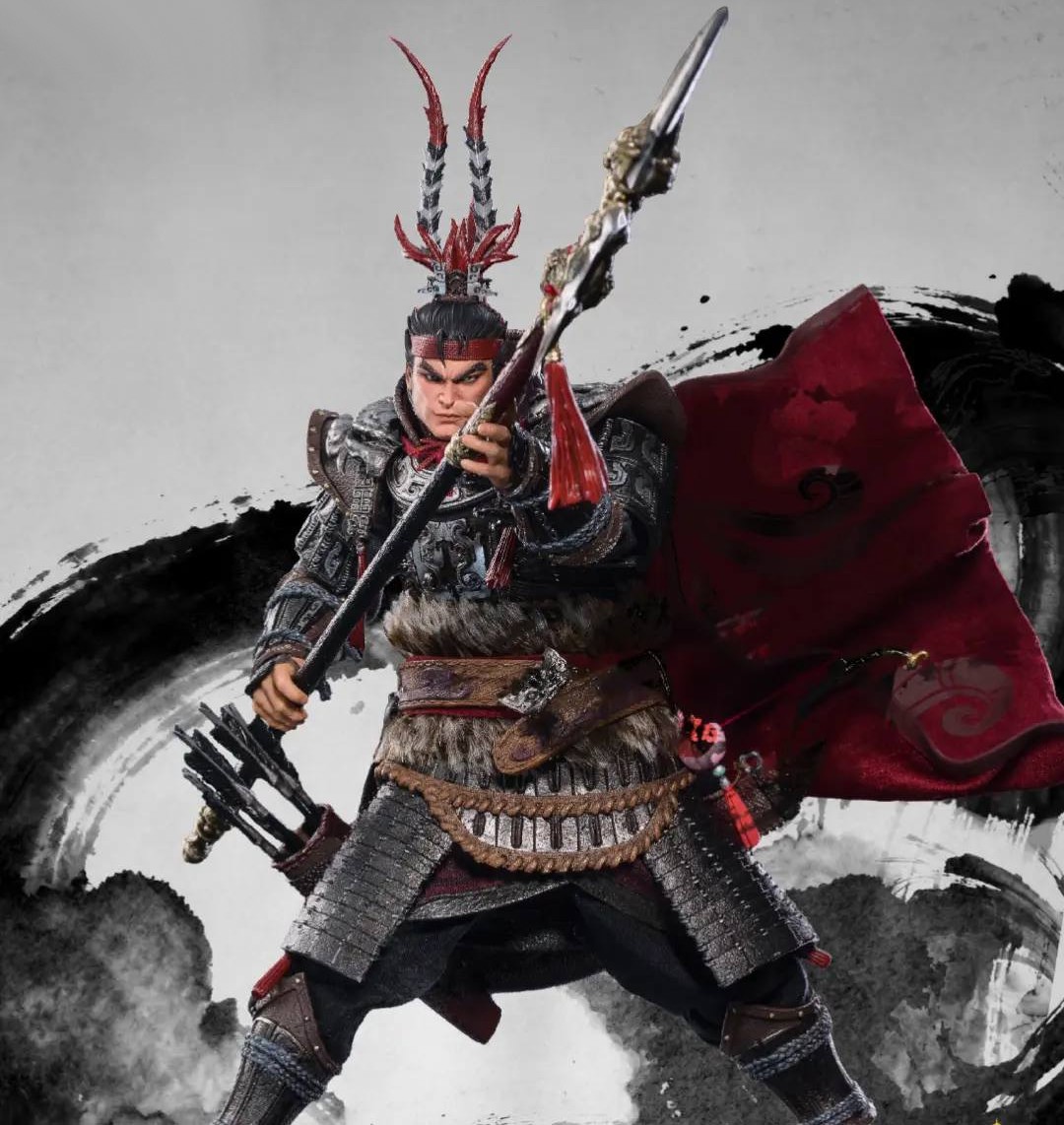 Romance of the Three Kingdoms Ode of Heroes: Lu Bu (Deluxe) Action Figure  (Prototype Shown) View 4