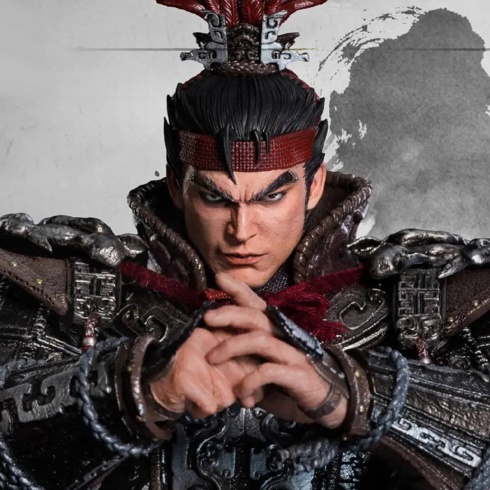 Romance of the Three Kingdoms Ode of Heroes: Lu Bu (Deluxe) Action Figure  (Prototype Shown) View 5
