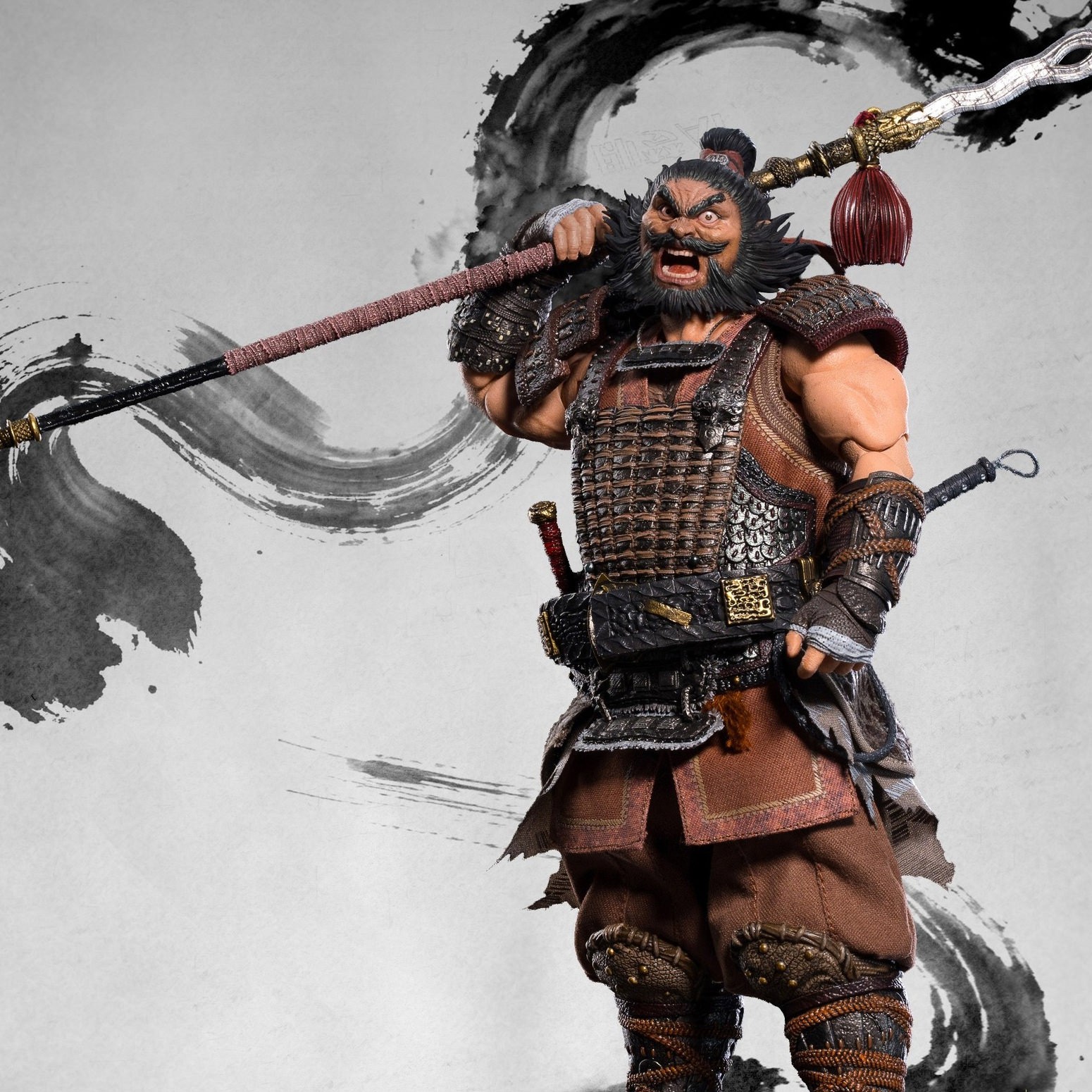 Romance of the Three Kingdoms Ode of Heroes: Zhang Fei (Deluxe) Action Figure  (Prototype Shown) View 1