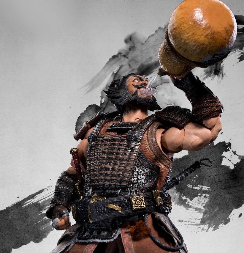 Romance of the Three Kingdoms Ode of Heroes: Zhang Fei (Deluxe) Action Figure  (Prototype Shown) View 3