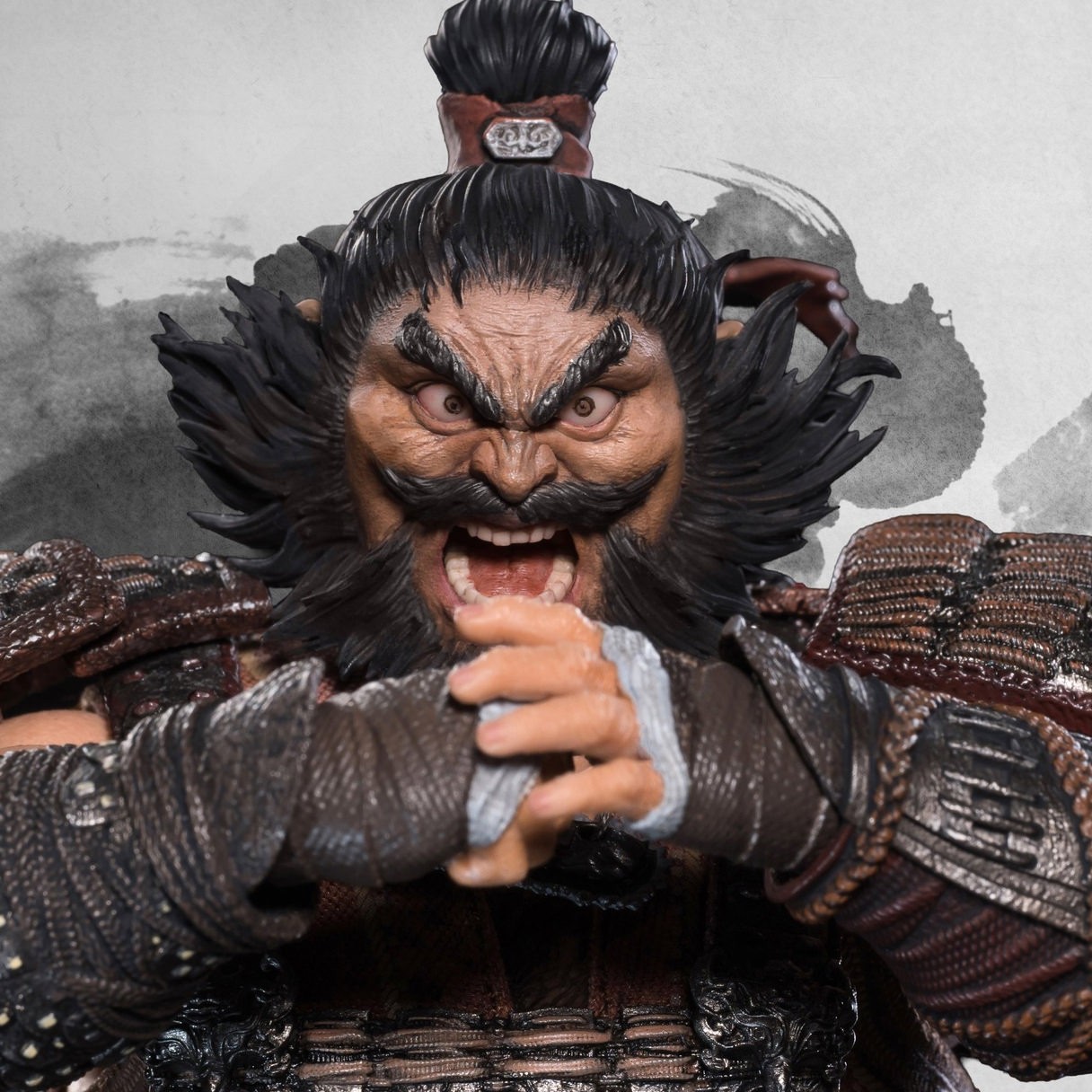 Romance of the Three Kingdoms Ode of Heroes: Zhang Fei (Deluxe) Action Figure  (Prototype Shown) View 5