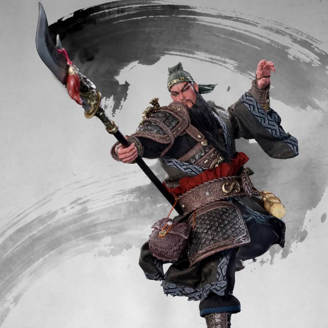 Romance of the Three Kingdoms Ode of Heroes: Guan Yu (Deluxe) Action Figure  (Prototype Shown) View 3