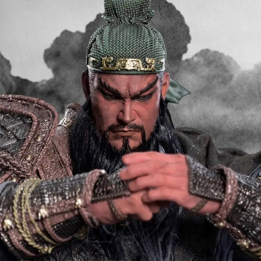 Romance of the Three Kingdoms Ode of Heroes: Guan Yu (Deluxe) Action Figure  (Prototype Shown) View 5
