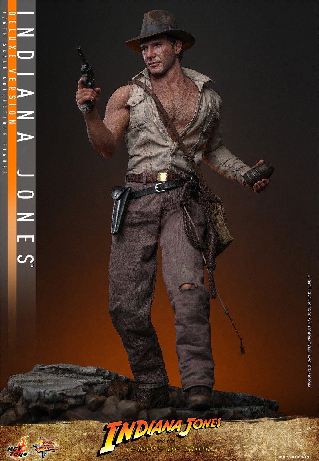 Indiana Jones Indiana Jones (Deluxe Version) Sixth Scale Figure  (Prototype Shown) View 5