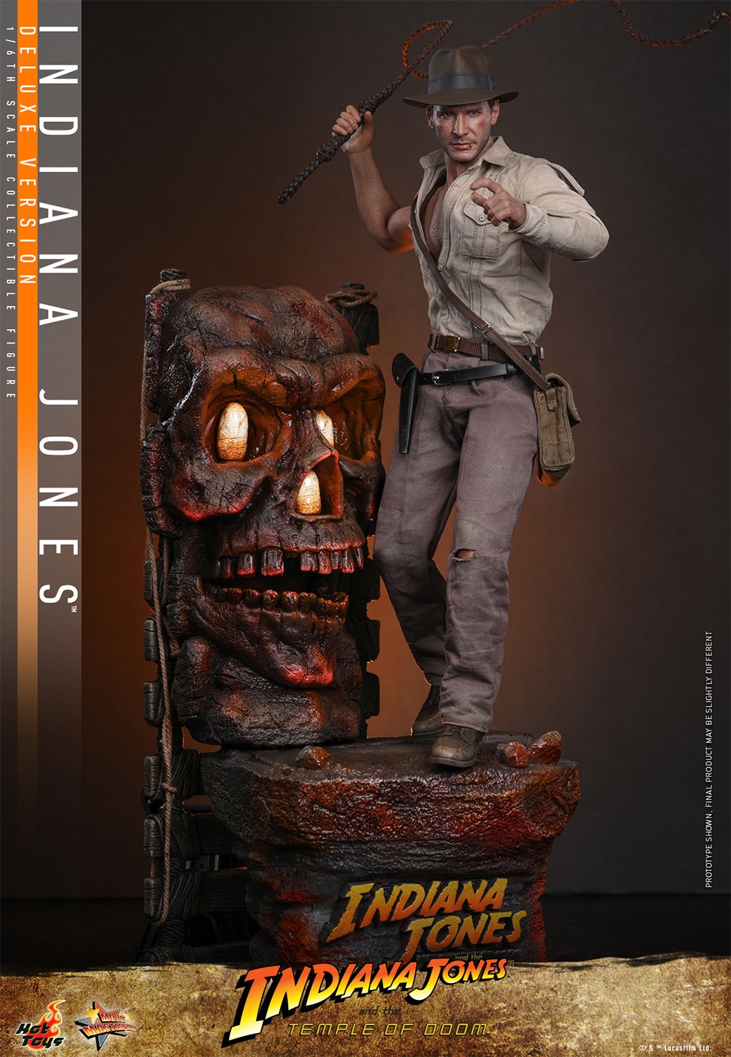 Indiana Jones Indiana Jones (Deluxe Version) Sixth Scale Figure  (Prototype Shown) View 3