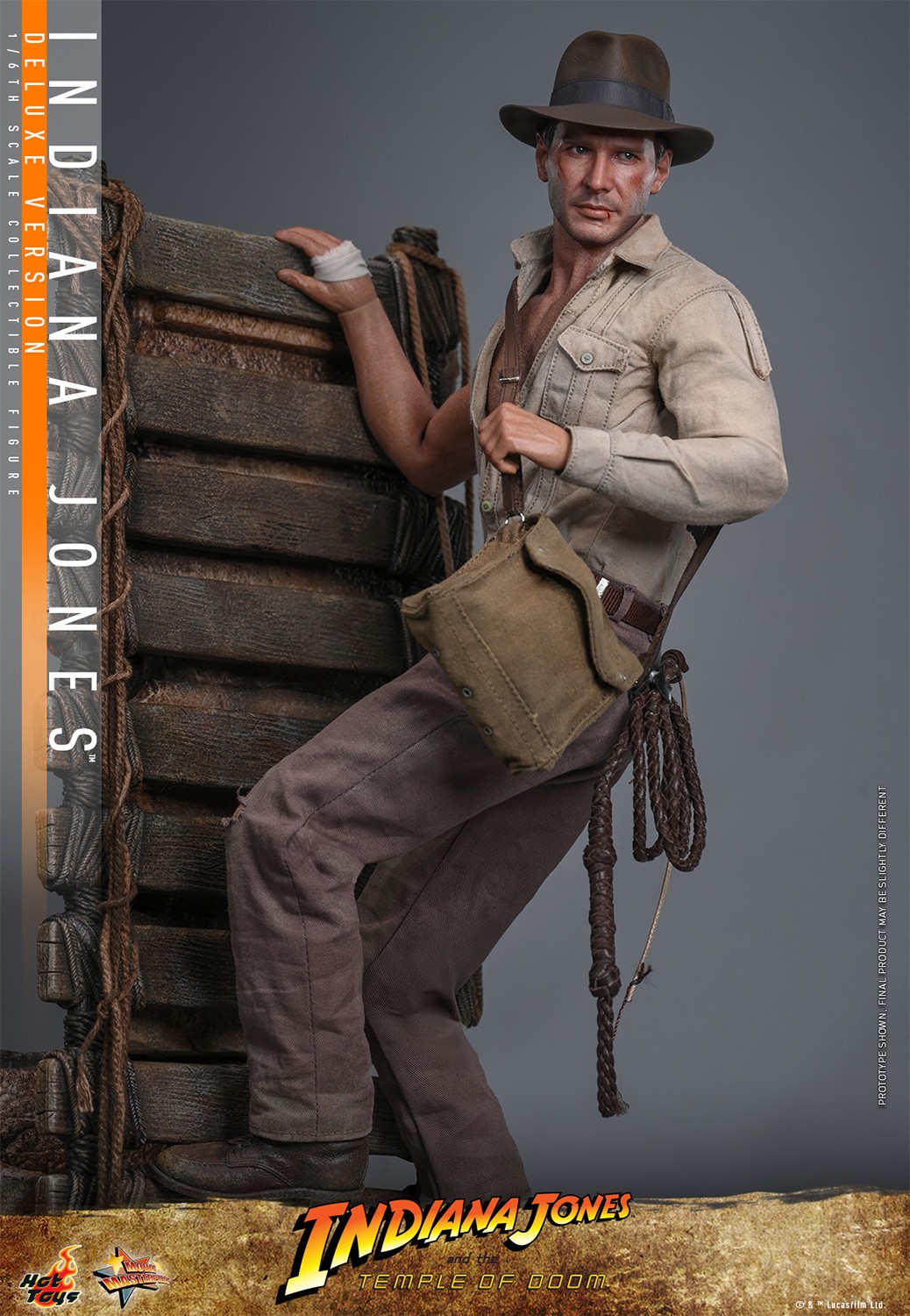 Indiana Jones Indiana Jones (Deluxe Version) Sixth Scale Figure  (Prototype Shown) View 7