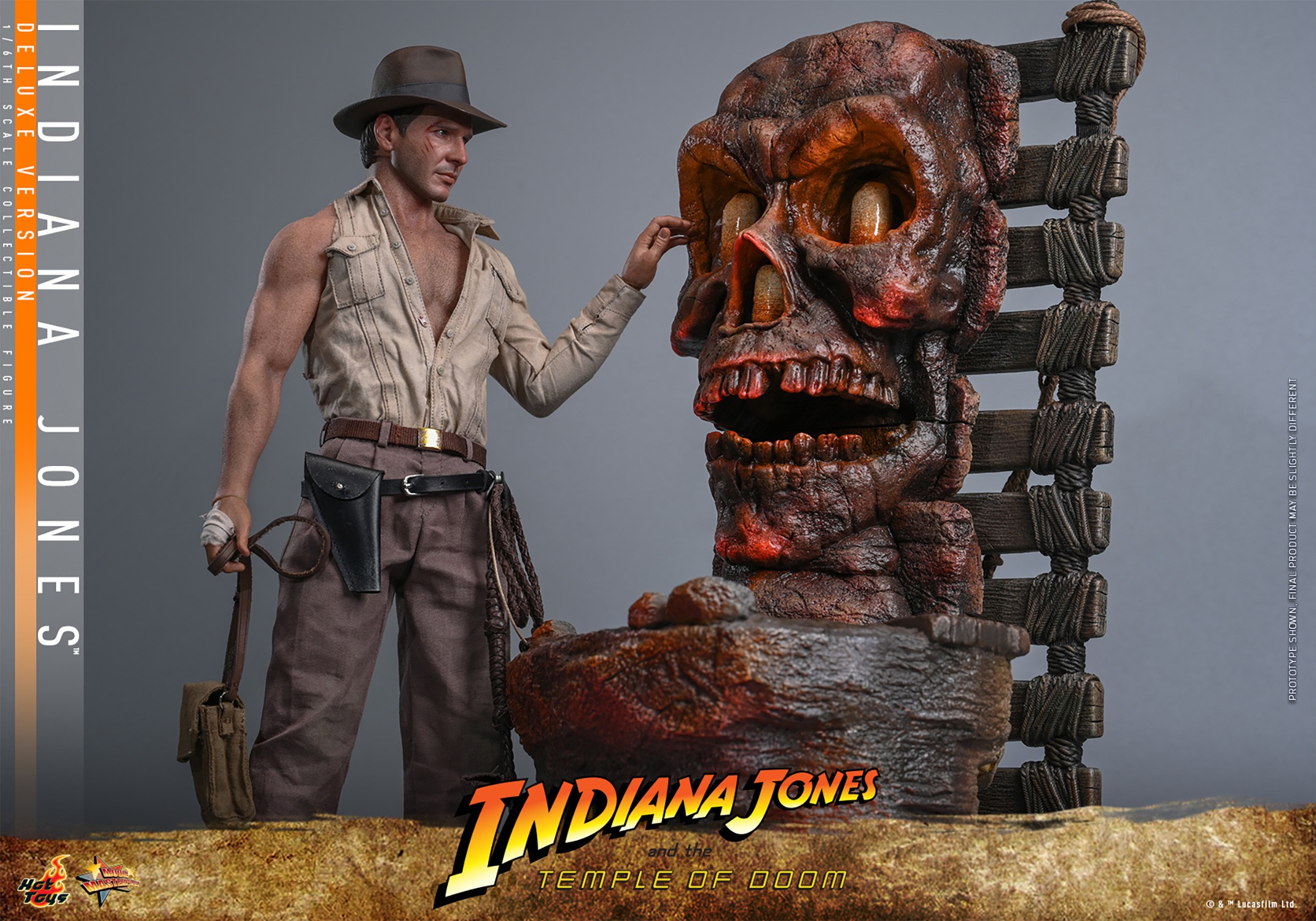 Indiana Jones Indiana Jones (Deluxe Version) Sixth Scale Figure  (Prototype Shown) View 9