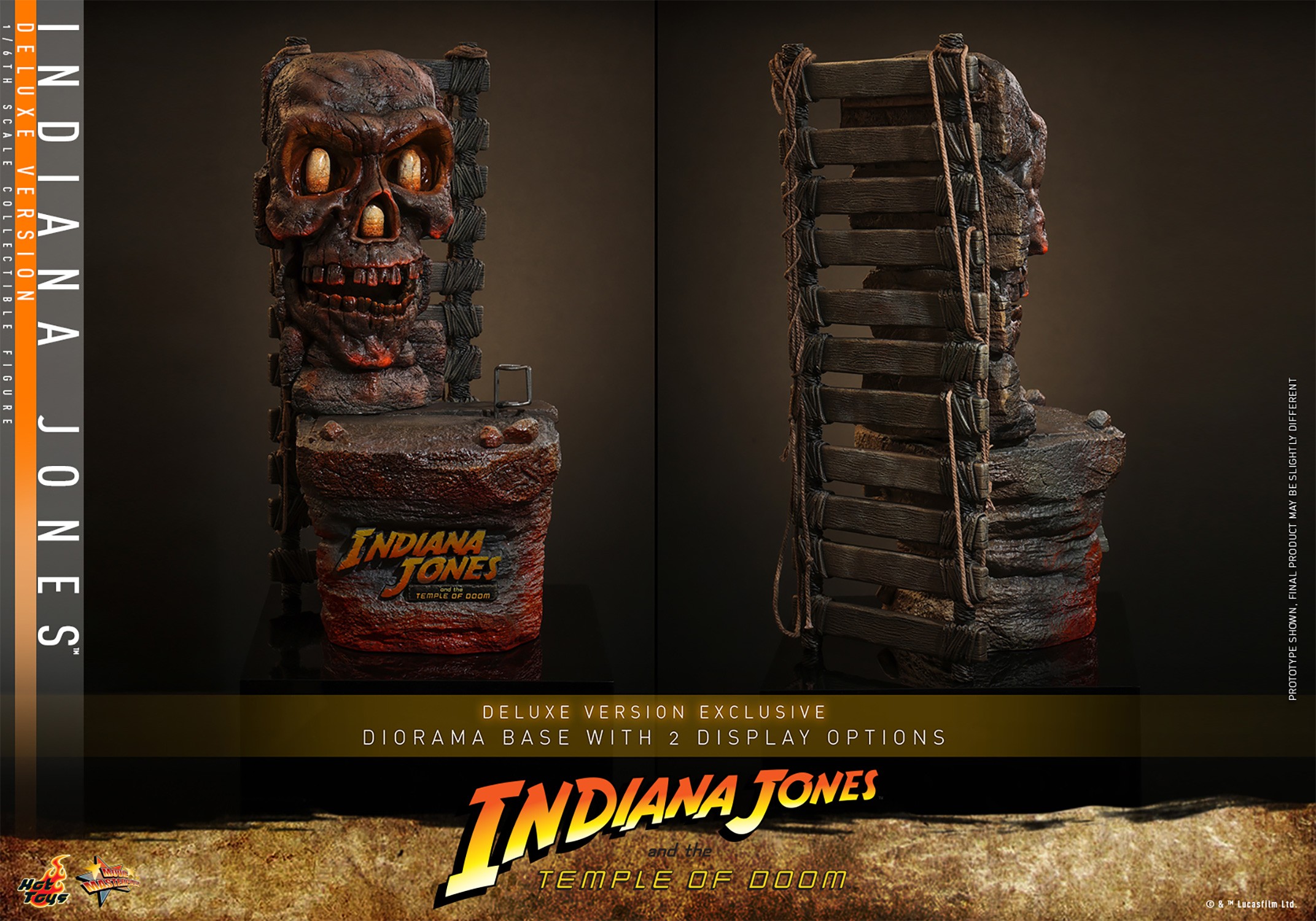 Indiana Jones Indiana Jones (Deluxe Version) Sixth Scale Figure  (Prototype Shown) View 13