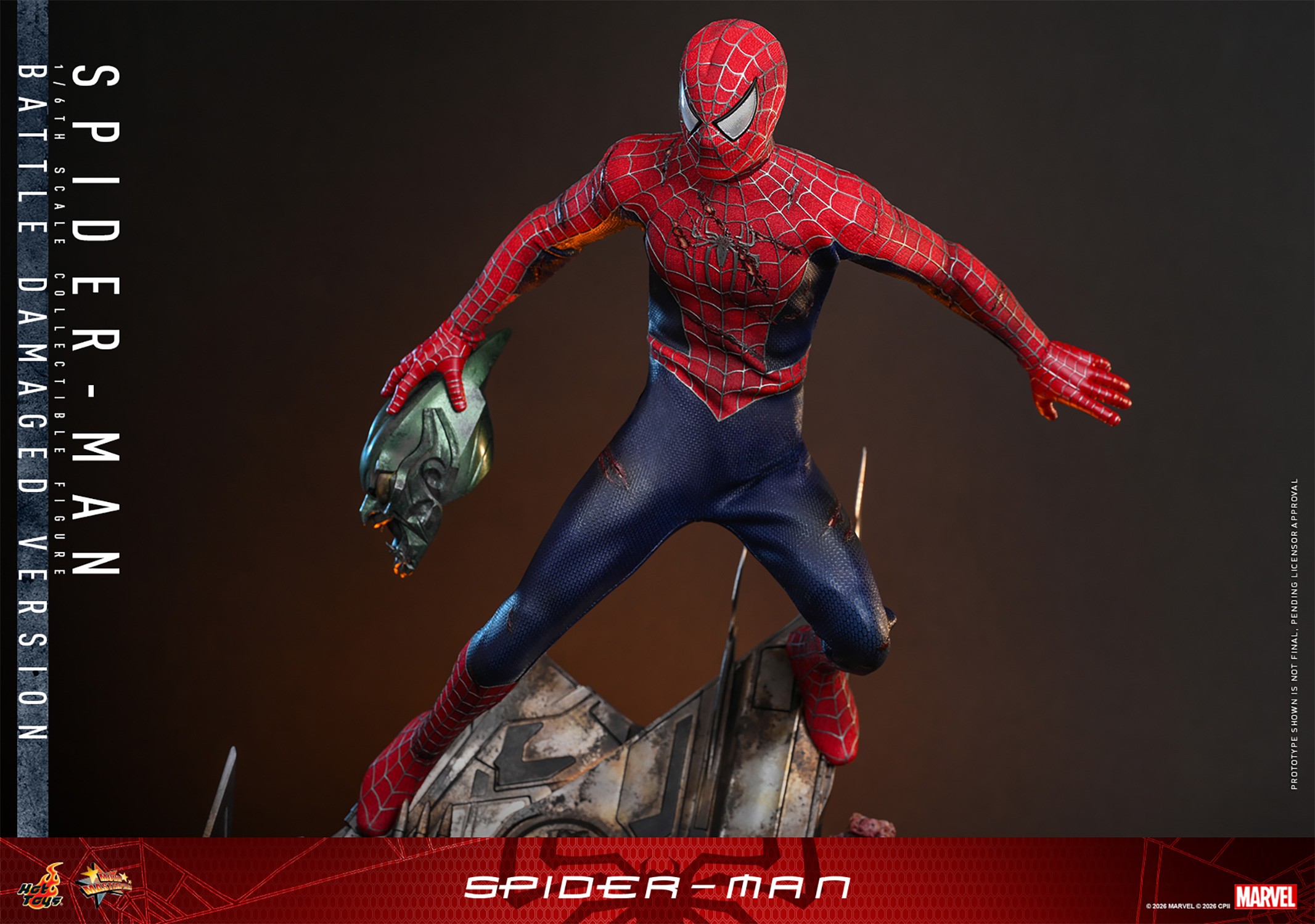 HOTToys社製1/6[ターミネーター (マーカス•Damage•ver)] Spider-Man