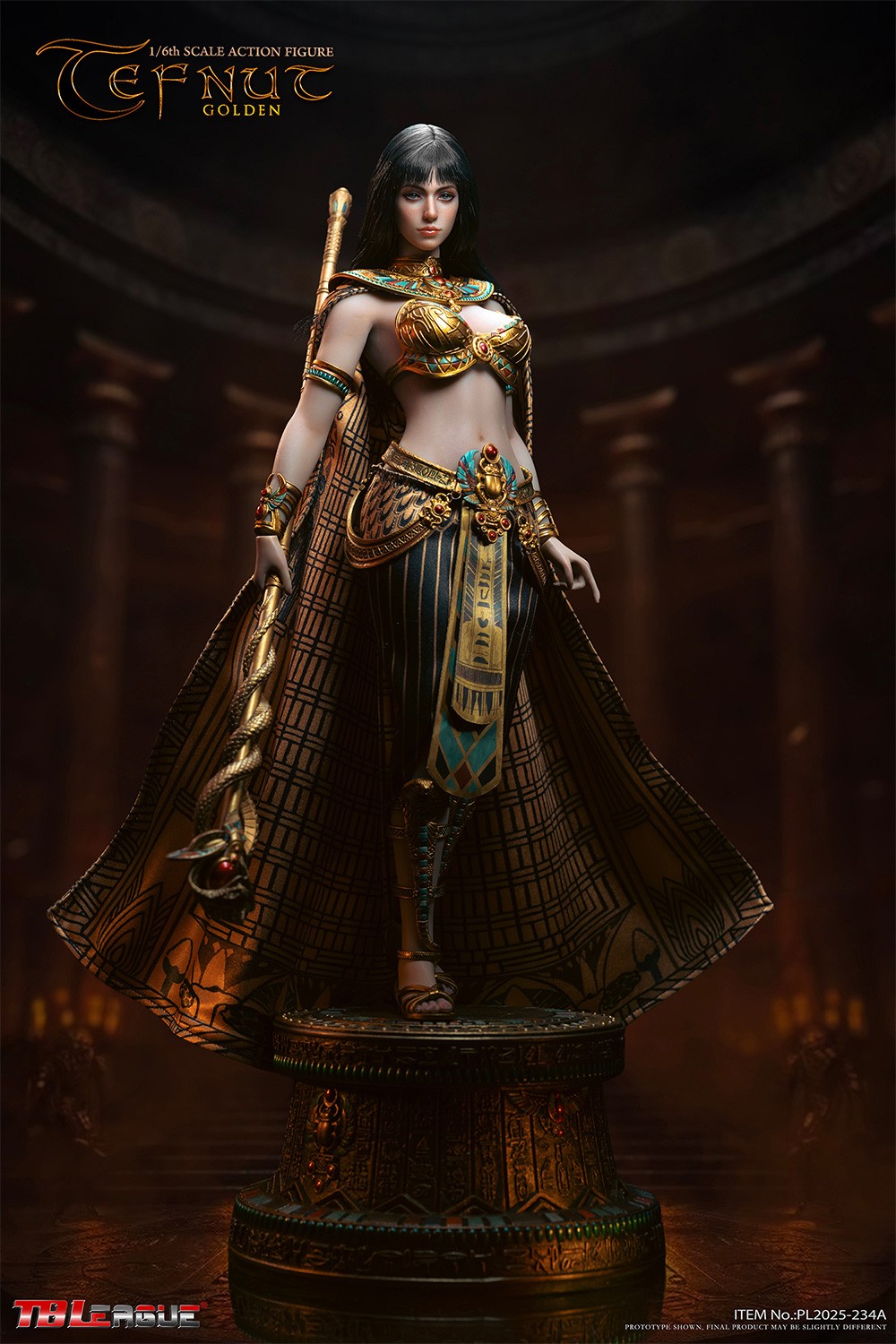TBLeague Tefnut (Golden) Sixth Scale Figure  (Prototype Shown) View 3