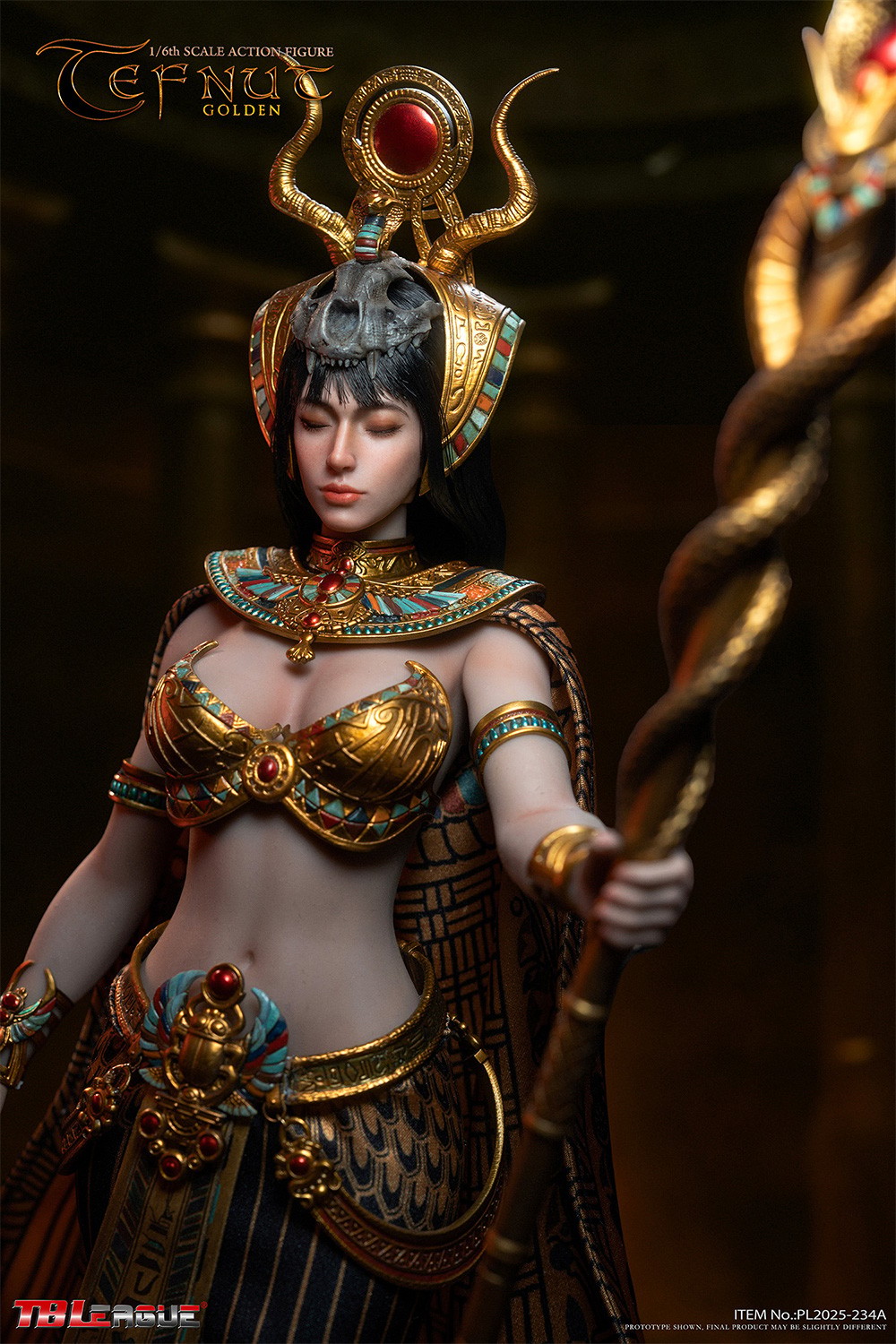 TBLeague Tefnut (Golden) Sixth Scale Figure  (Prototype Shown) View 5
