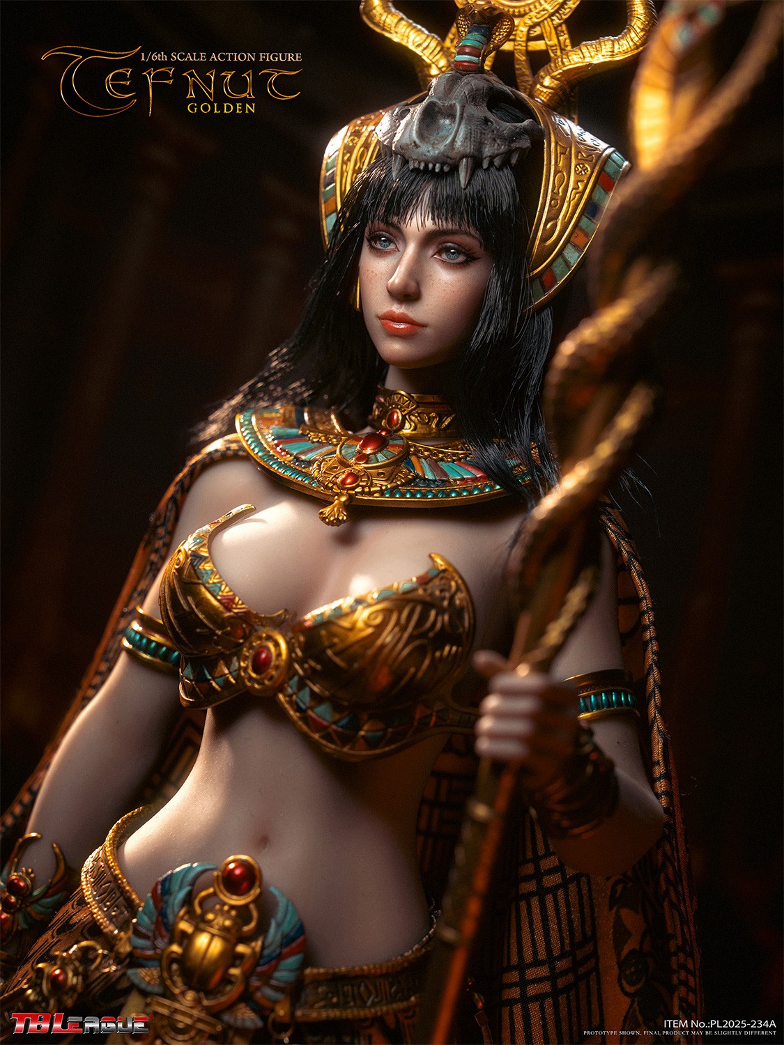 TBLeague Tefnut (Golden) Sixth Scale Figure  (Prototype Shown) View 7