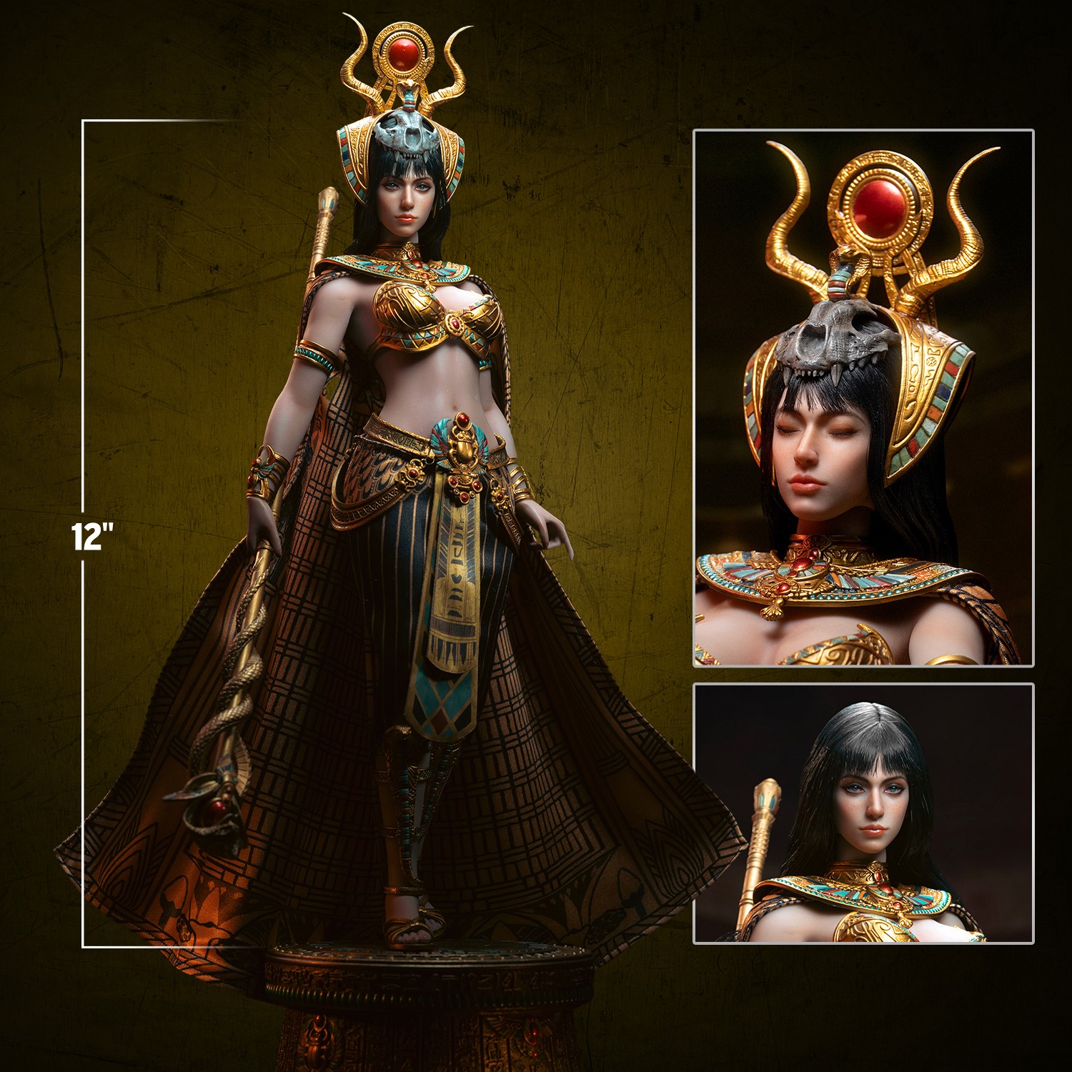 TBLeague Tefnut (Golden) Sixth Scale Figure  (Prototype Shown) View 2