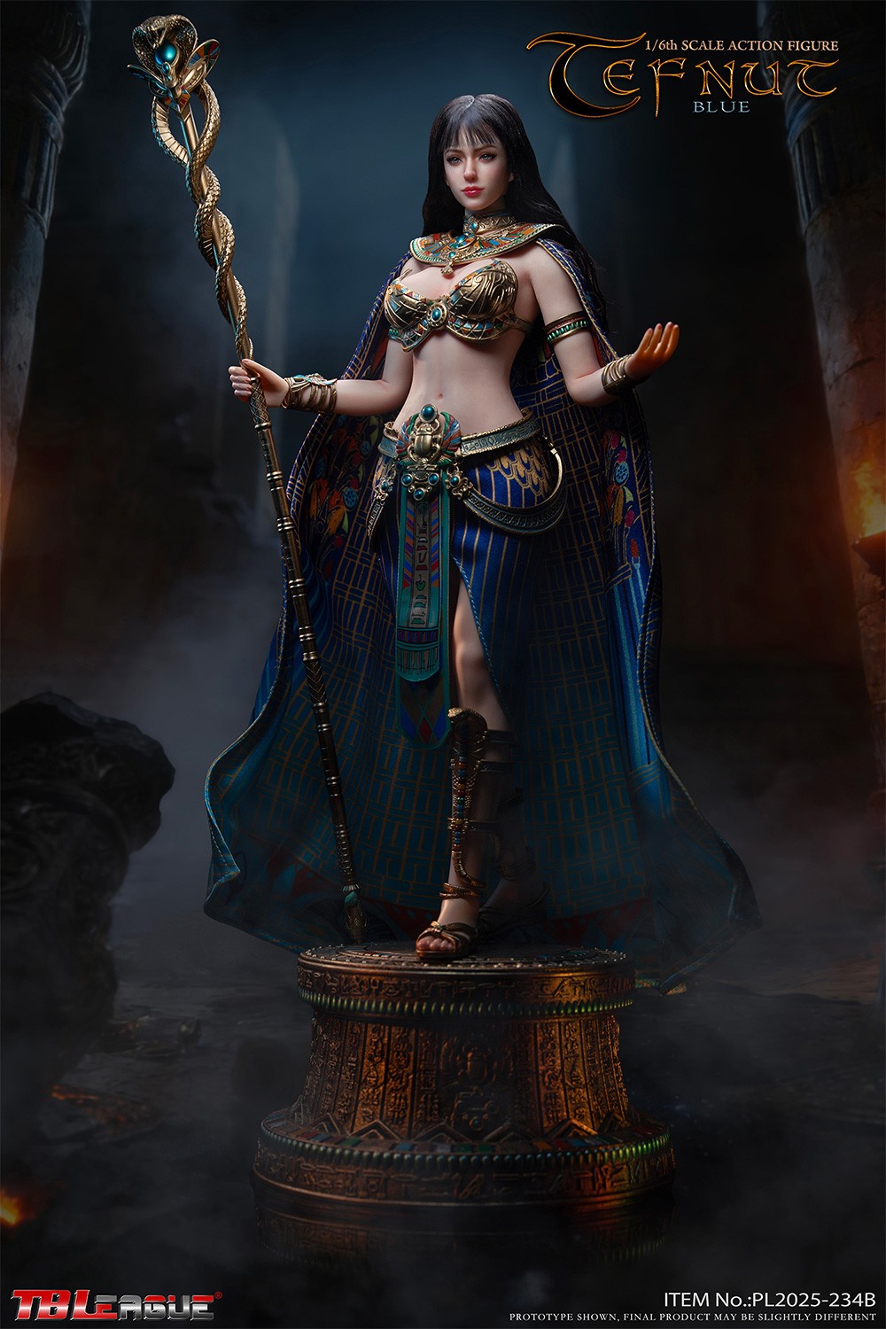 TBLeague Tefnut (Blue) Sixth Scale Figure  (Prototype Shown) View 1