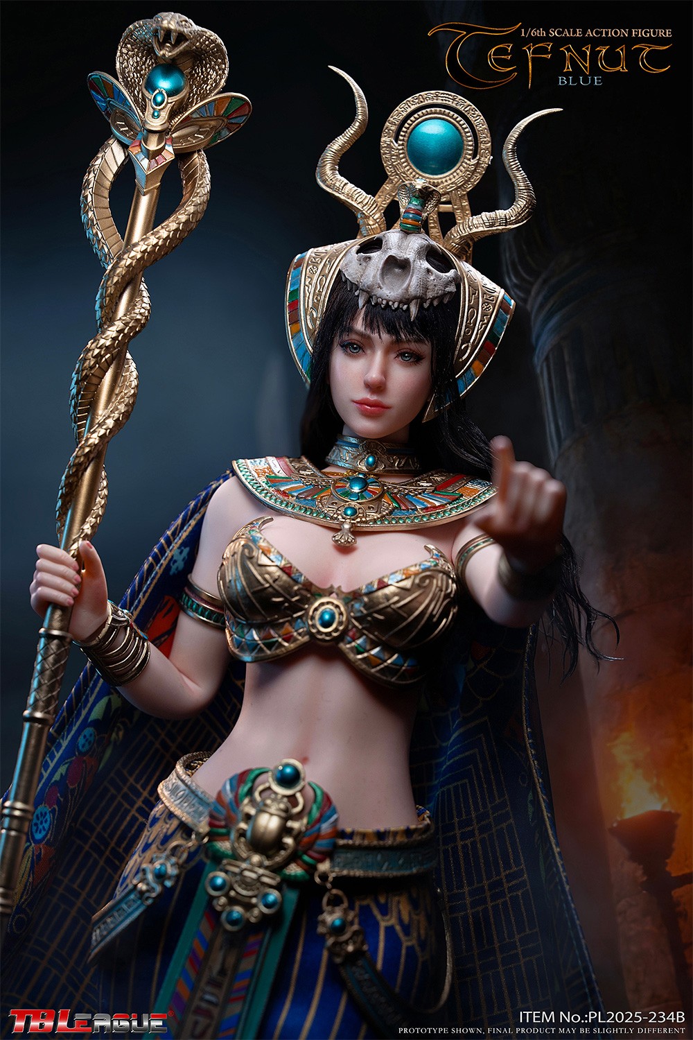 TBLeague Tefnut (Blue) Sixth Scale Figure  (Prototype Shown) View 5