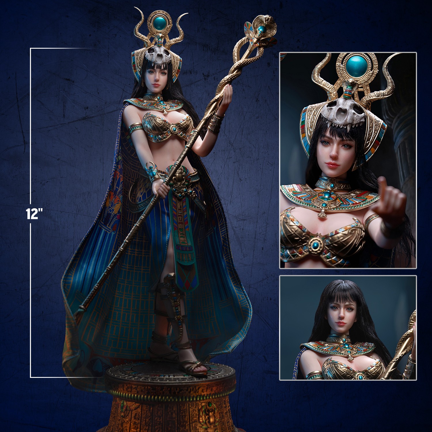 TBLeague Tefnut (Blue) Sixth Scale Figure  (Prototype Shown) View 2