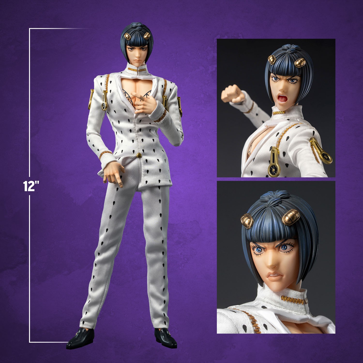JoJo's Bizarre Adventure Bruno Bucciarati Action Figure  (Prototype Shown) View 2