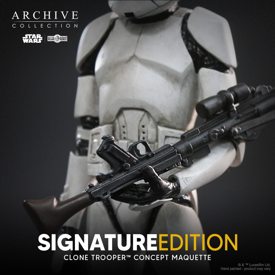Star Wars Clone Trooper™ Concept Maquette Replica  (Prototype Shown) View 4