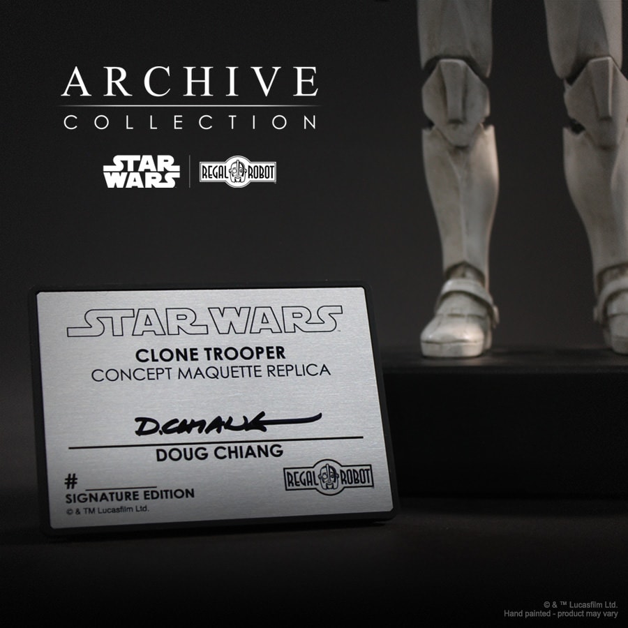 Star Wars Clone Trooper™ Concept Maquette Replica  (Prototype Shown) View 5