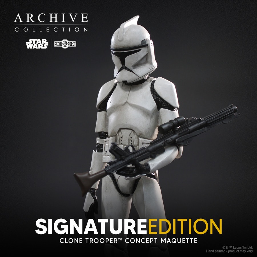 Star Wars Clone Trooper™ Concept Maquette Replica  (Prototype Shown) View 6