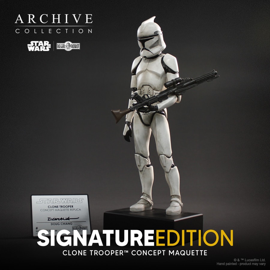 Star Wars Clone Trooper™ Concept Maquette Replica  (Prototype Shown) View 7