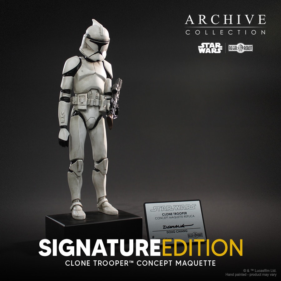 Star Wars Clone Trooper™ Concept Maquette Replica  (Prototype Shown) View 8
