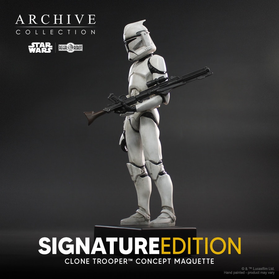 Star Wars Clone Trooper™ Concept Maquette Replica  (Prototype Shown) View 10