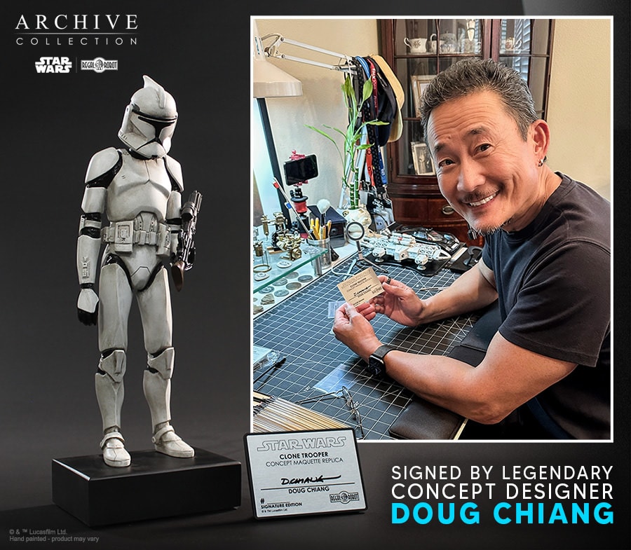 Star Wars Clone Trooper™ Concept Maquette Replica  (Prototype Shown) View 13