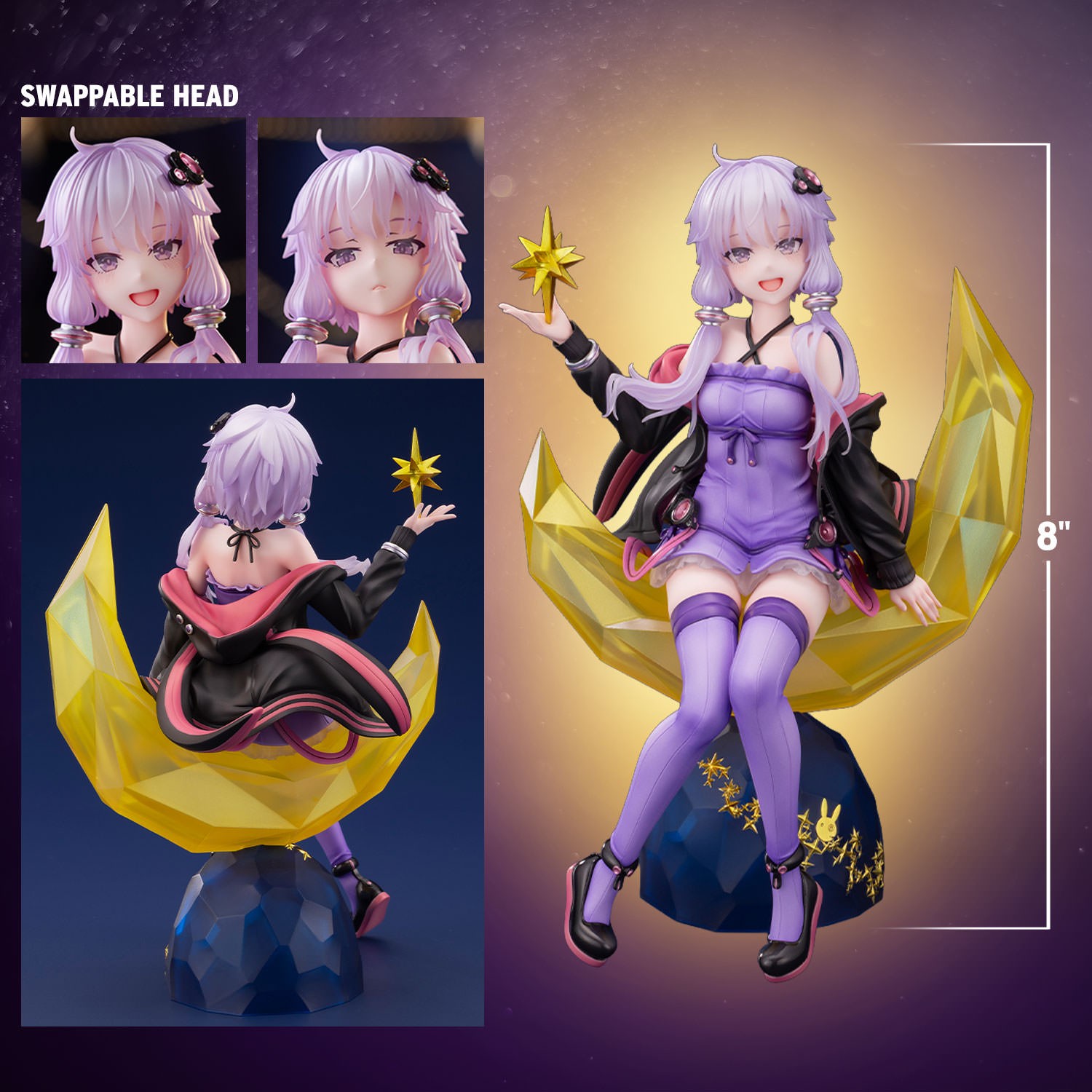 VOCALOMAKETS Yuzuki Yukari Collectible Figure  (Prototype Shown) View 2