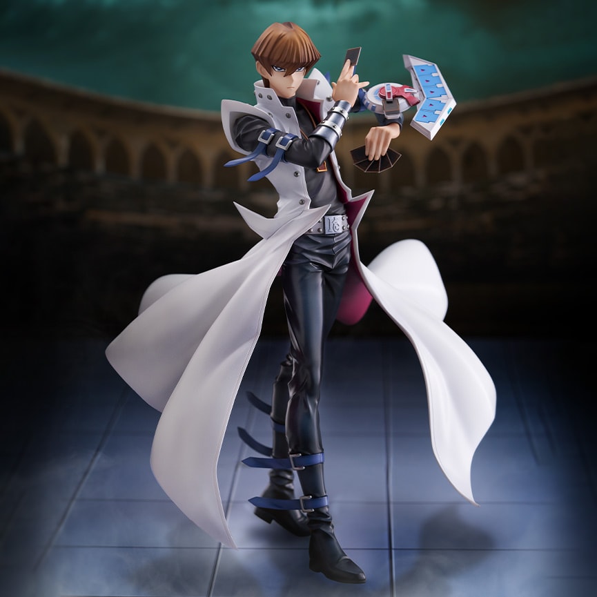 Yu-Gi-Oh! Seto Kaiba -Passionate Duelists- Collectible Figure  (Prototype Shown) View 1