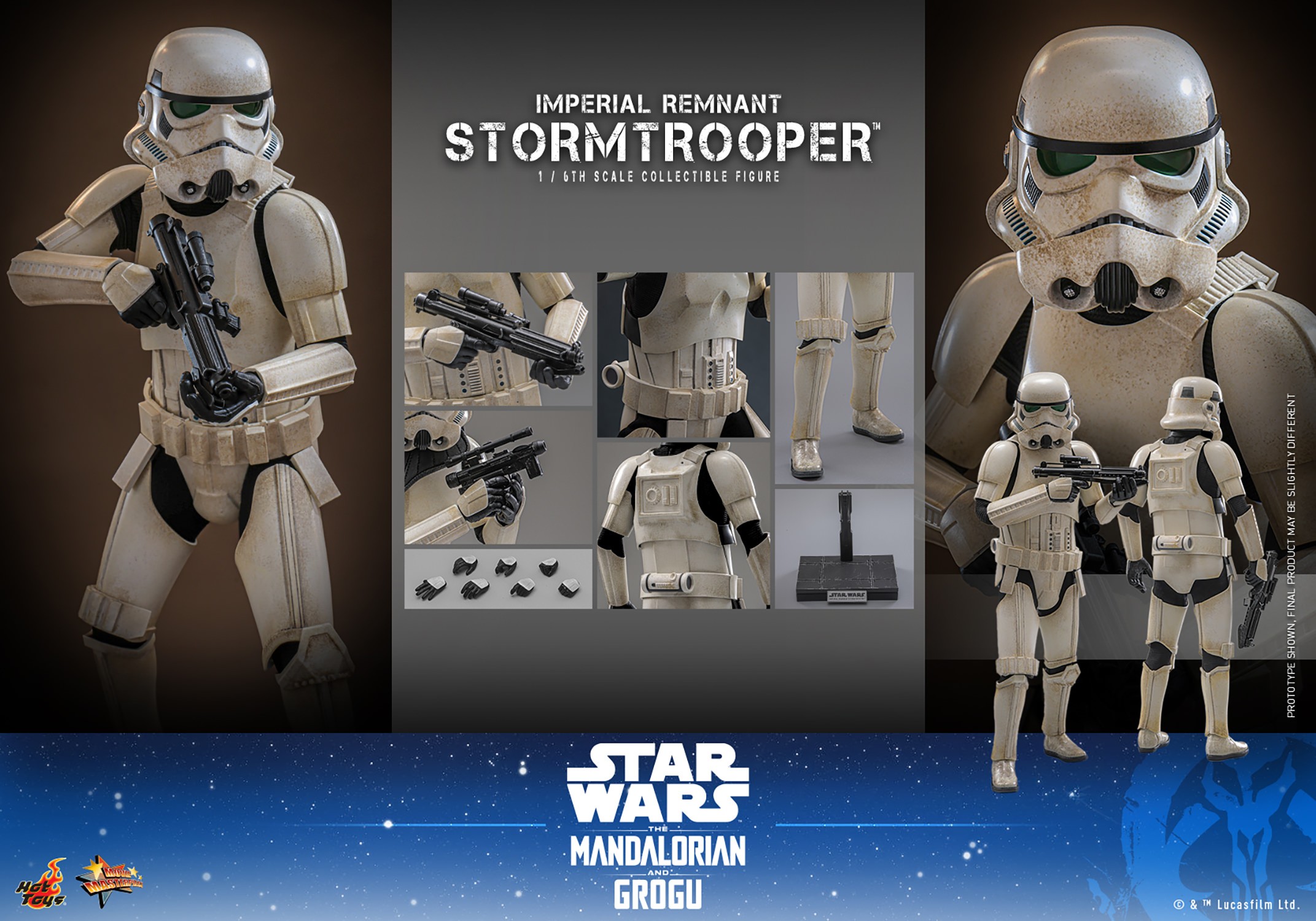 Star Wars Imperial Remnant Stormtrooper Sixth Scale Figure  Collector Edition (Prototype Shown) View 13