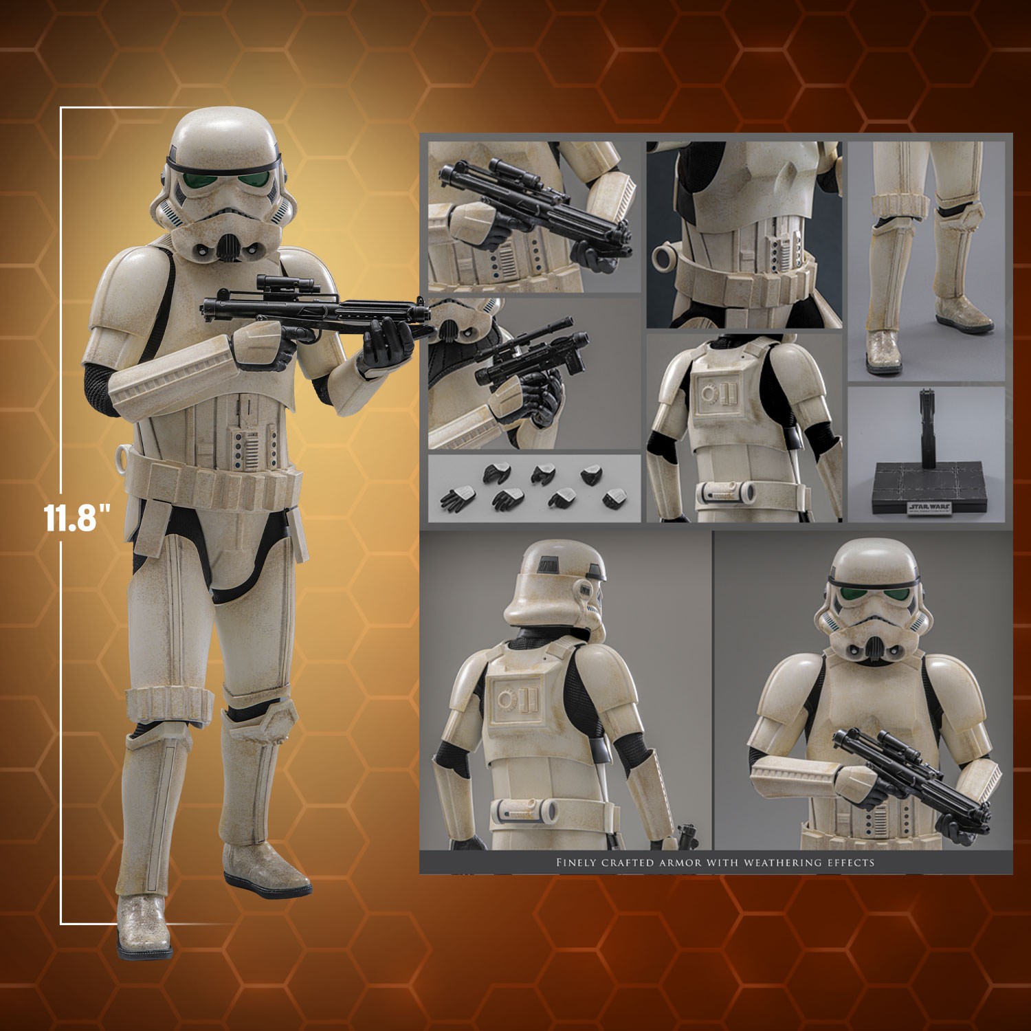 Star Wars Imperial Remnant Stormtrooper Sixth Scale Figure  Collector Edition (Prototype Shown) View 2