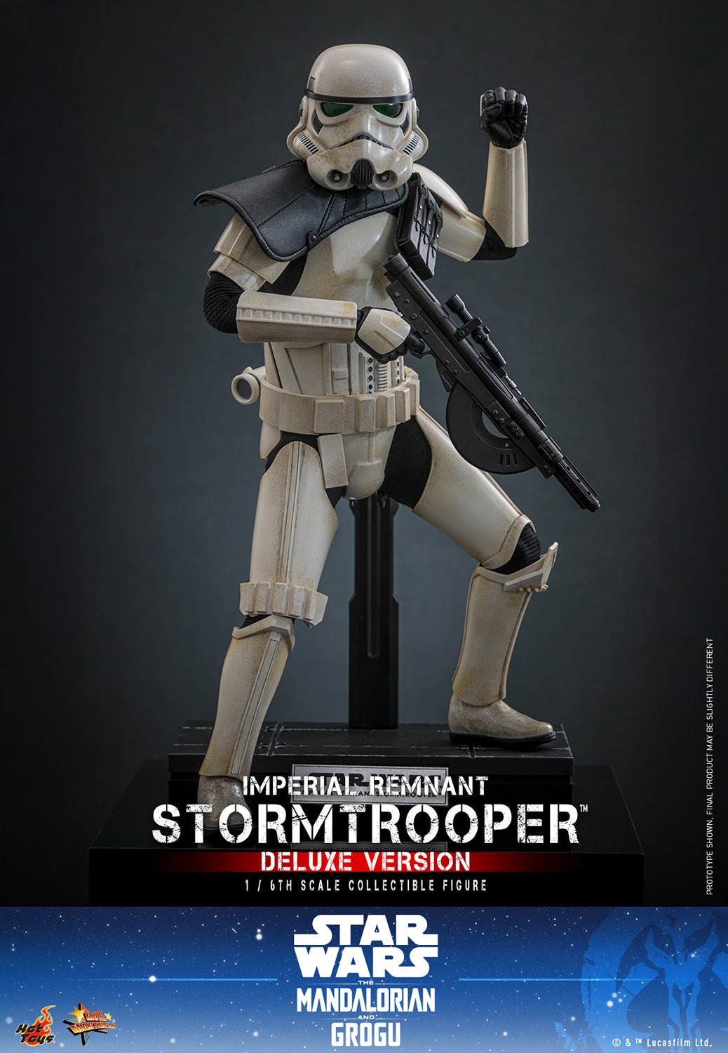 Star Wars Imperial Remnant Stormtrooper (Deluxe Version) Sixth Scale Figure  (Prototype Shown) View 4