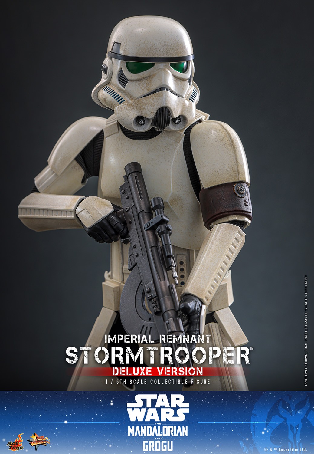 Star Wars Imperial Remnant Stormtrooper (Deluxe Version) Sixth Scale Figure  (Prototype Shown) View 7