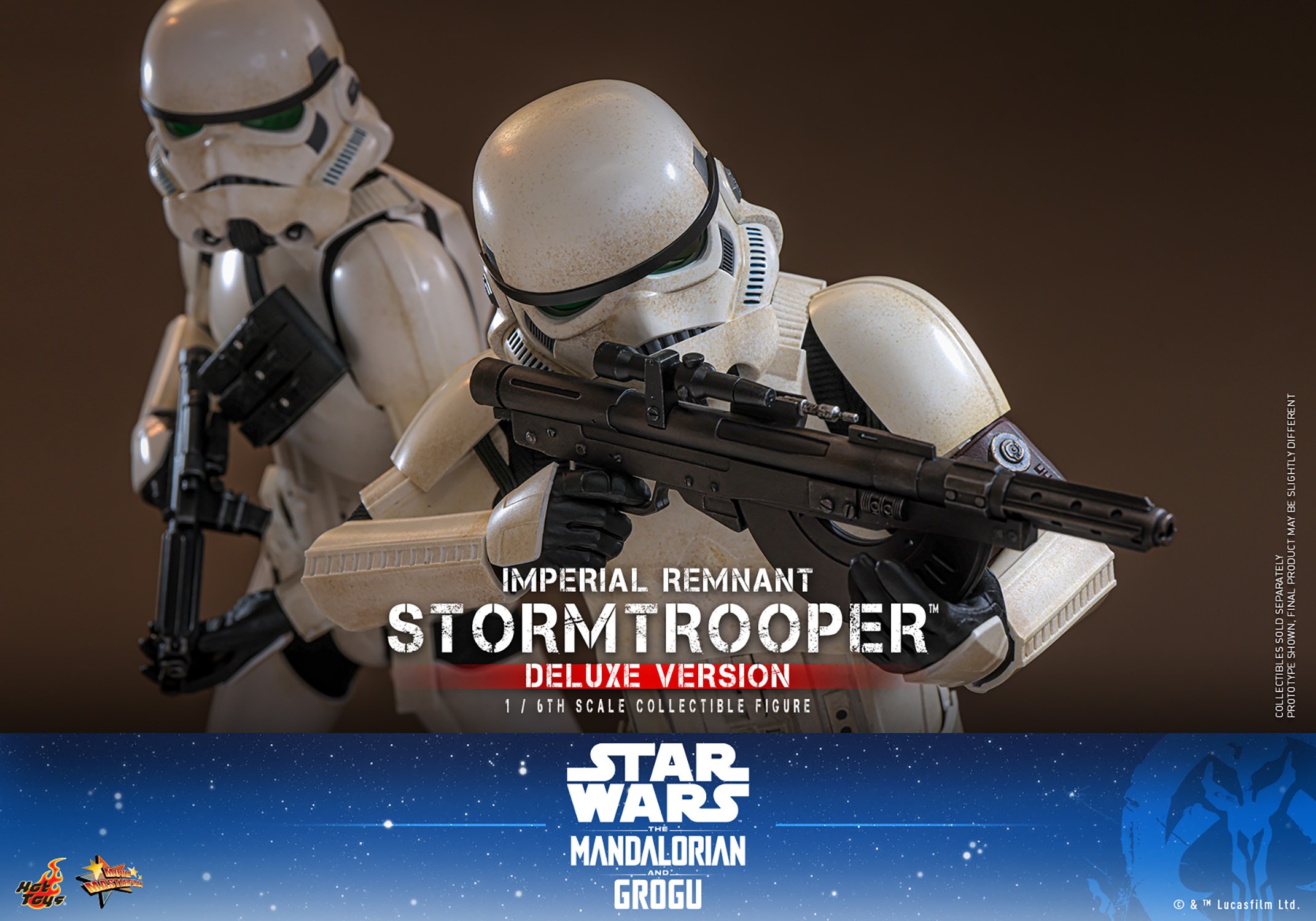 Star Wars Imperial Remnant Stormtrooper (Deluxe Version) Sixth Scale Figure  (Prototype Shown) View 8