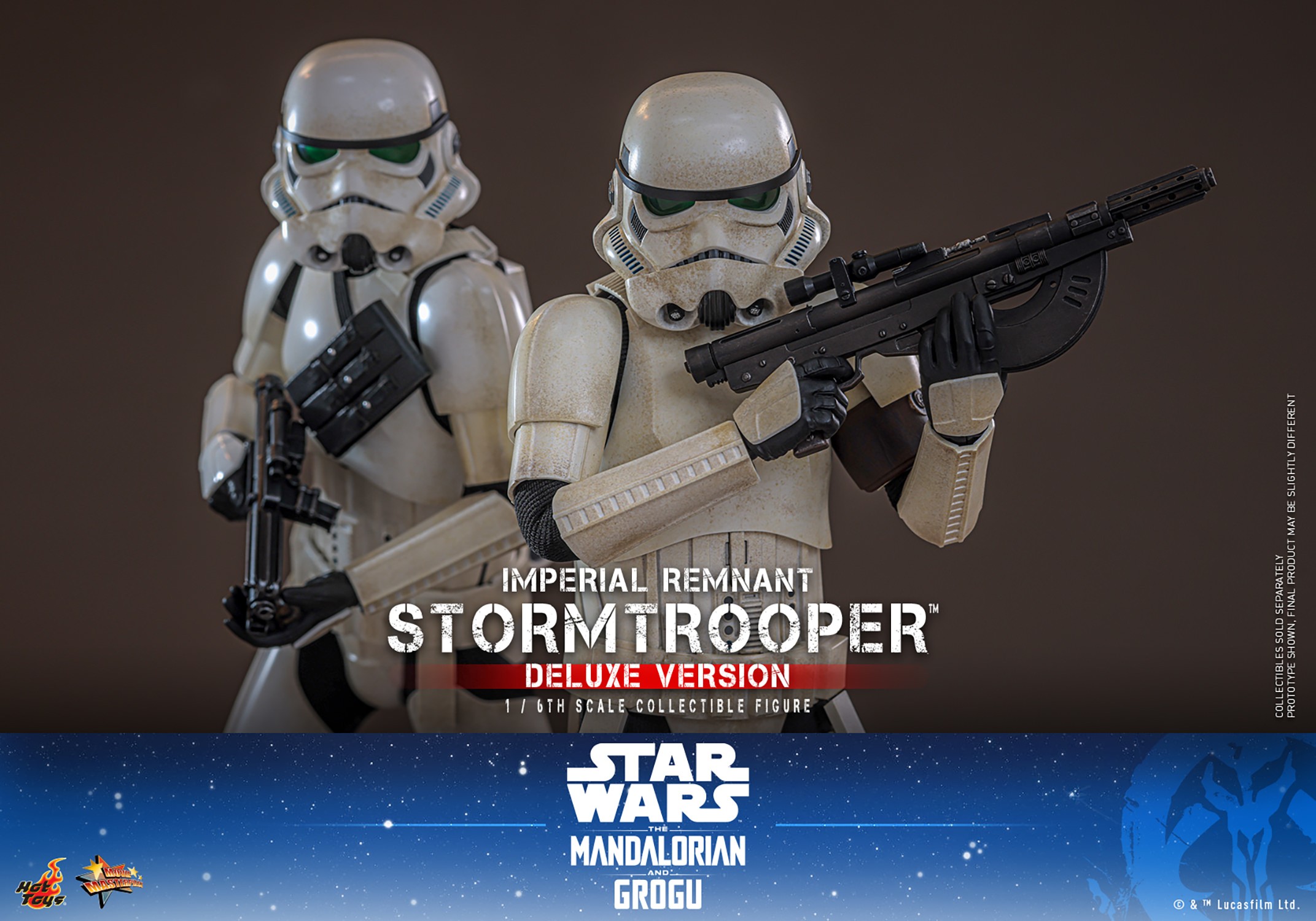 Star Wars Imperial Remnant Stormtrooper (Deluxe Version) Sixth Scale Figure  (Prototype Shown) View 9