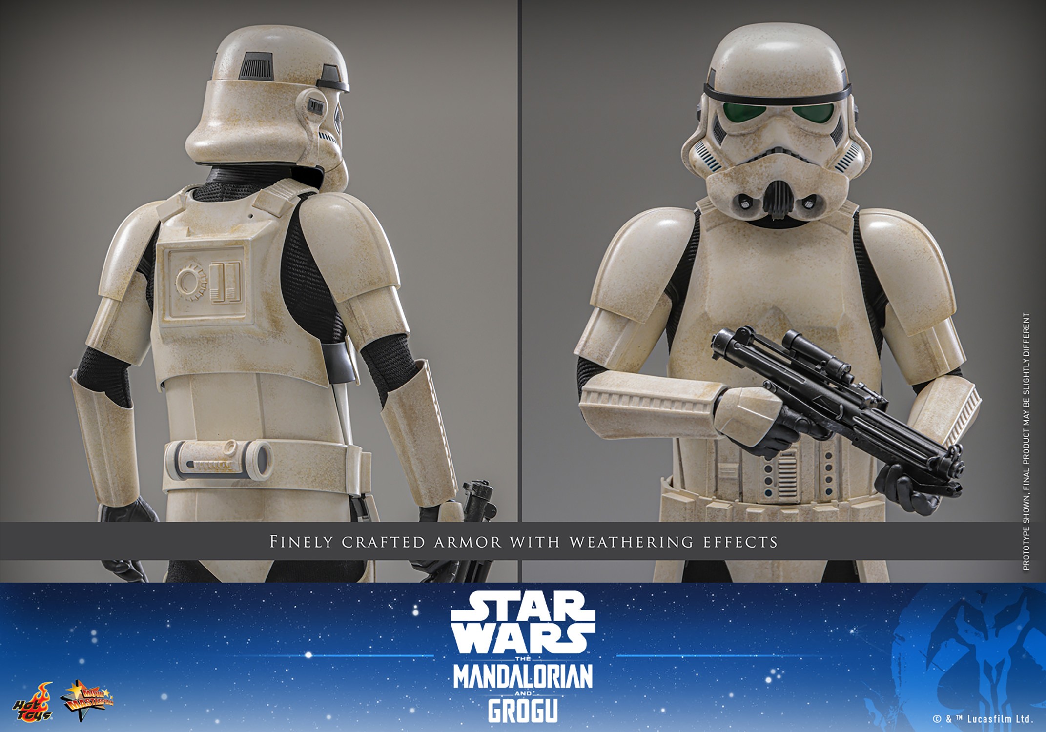 Star Wars Imperial Remnant Stormtrooper (Deluxe Version) Sixth Scale Figure  (Prototype Shown) View 17