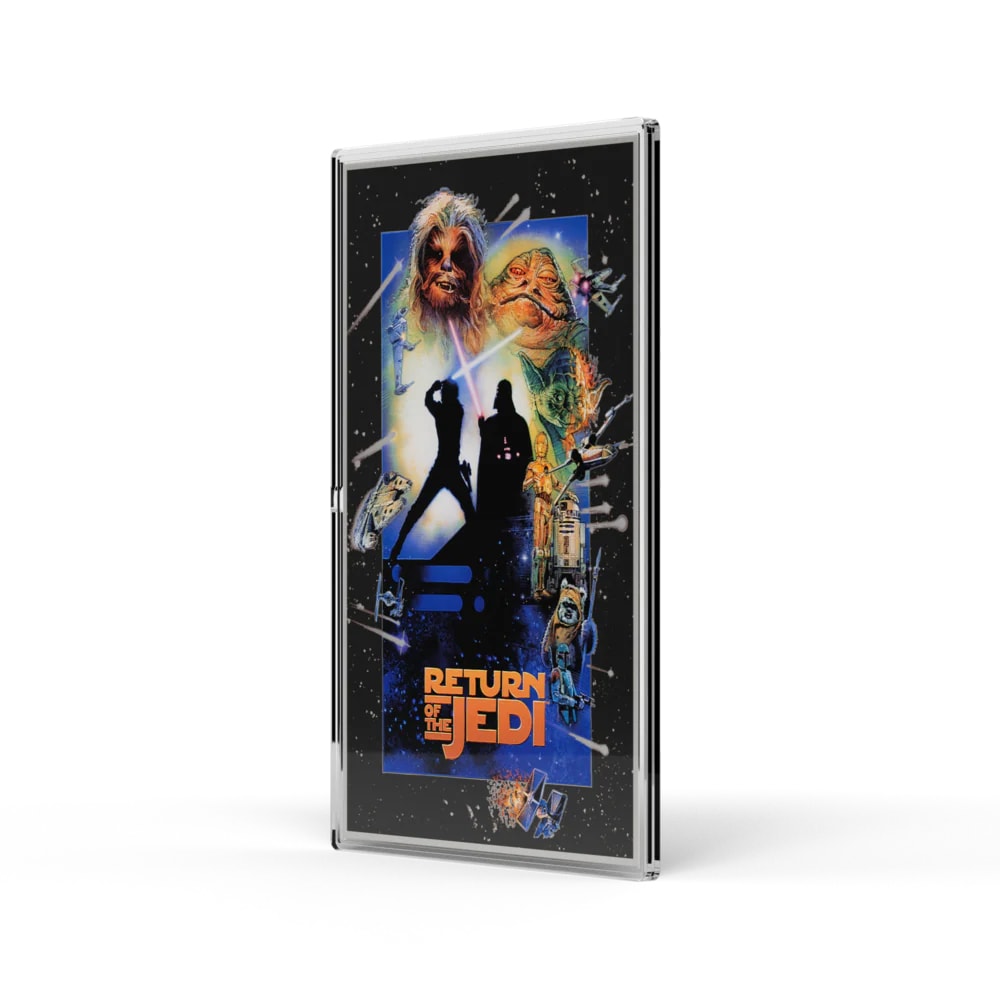 Star Wars Return of the Jedi™ Special Edition Poster Silver Collectible  (Prototype Shown) View 4