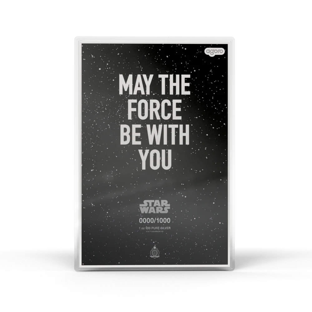 Star Wars Return of the Jedi™ Special Edition Poster Silver Collectible  (Prototype Shown) View 5